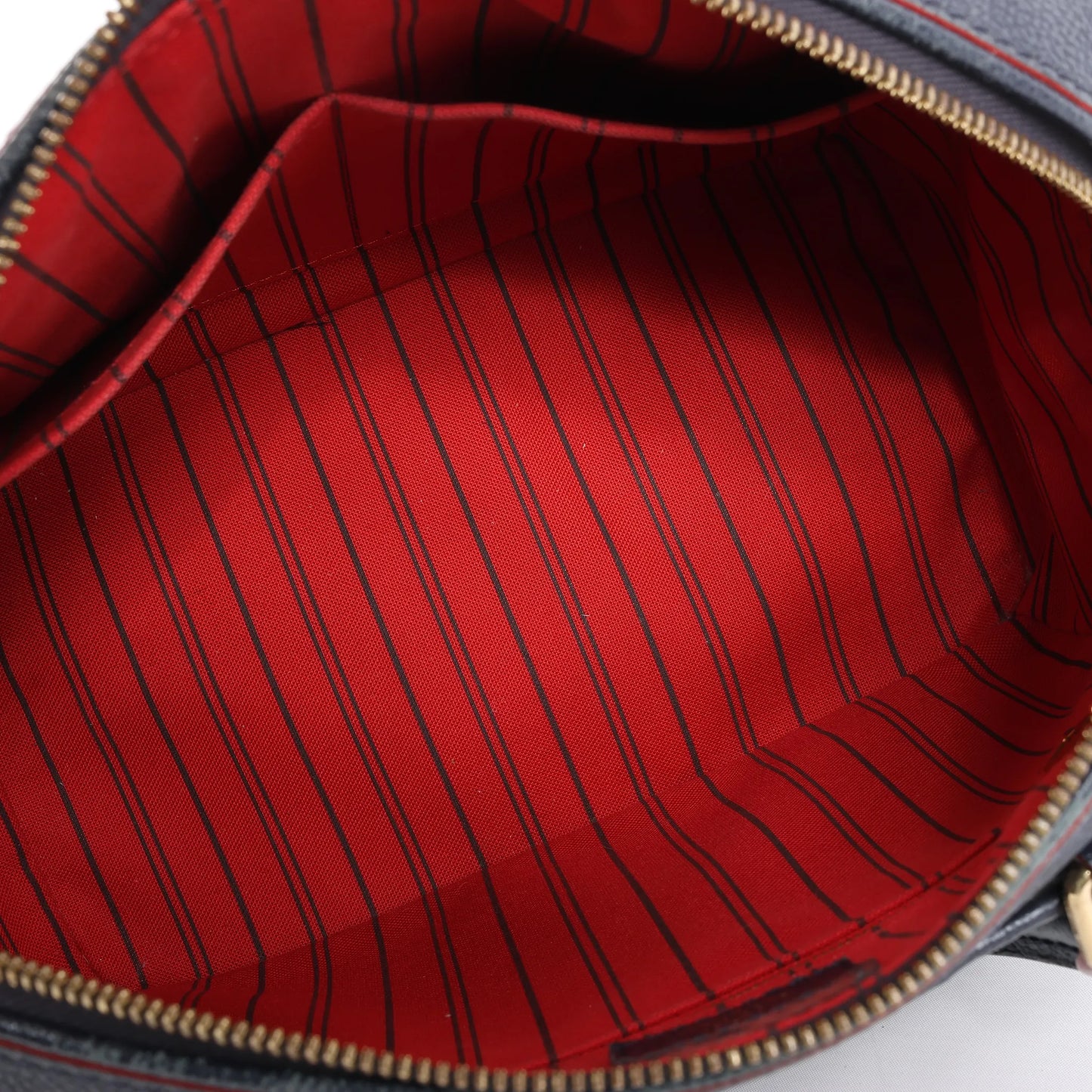 Louis Vuitton Monogram Empreinte Speedy 25 Bandoulière 2Way Handbag in Navy Blue M43501