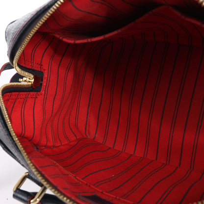 Louis Vuitton Monogram Empreinte Speedy 25 Bandoulière 2Way Handbag in Navy Blue M43501