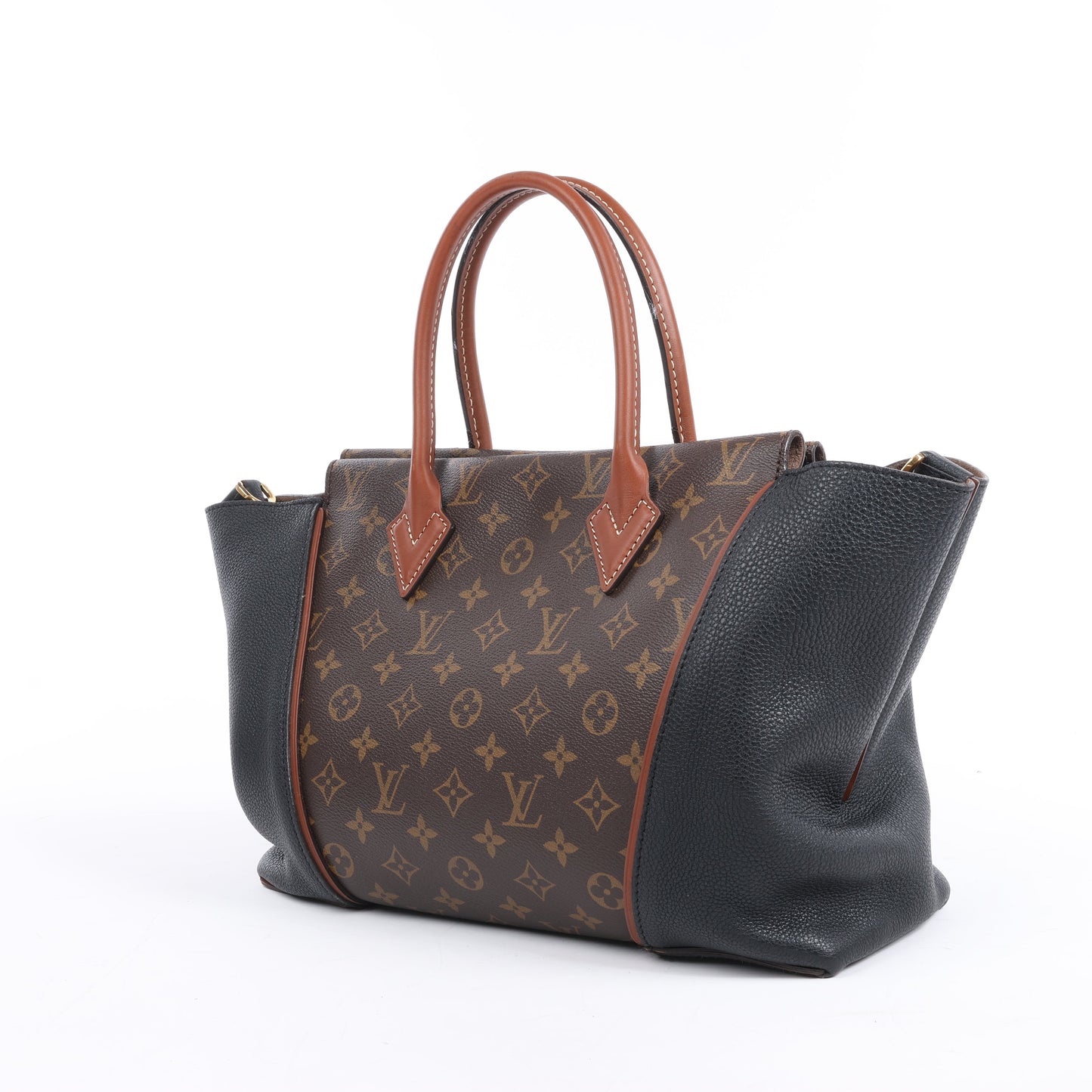 Louis Vuitton Monogram x Trion Handbag W PM in Brown x Black M40942