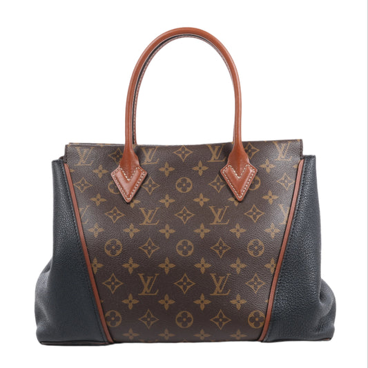 Louis Vuitton Monogram x Trion Handbag W PM in Brown x Black M40942