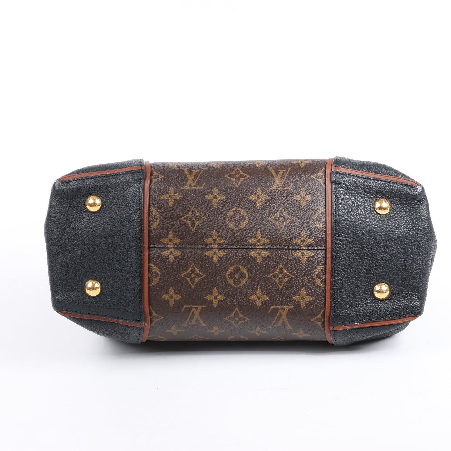 Louis Vuitton Monogram x Trion Handbag W PM in Brown x Black M40942