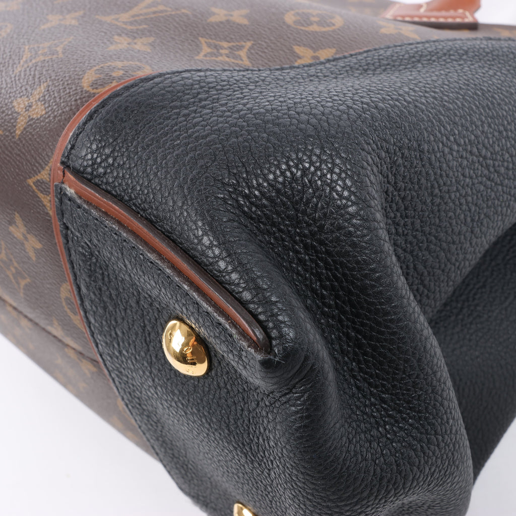 Louis Vuitton Monogram x Trion Handbag W PM in Brown x Black M40942
