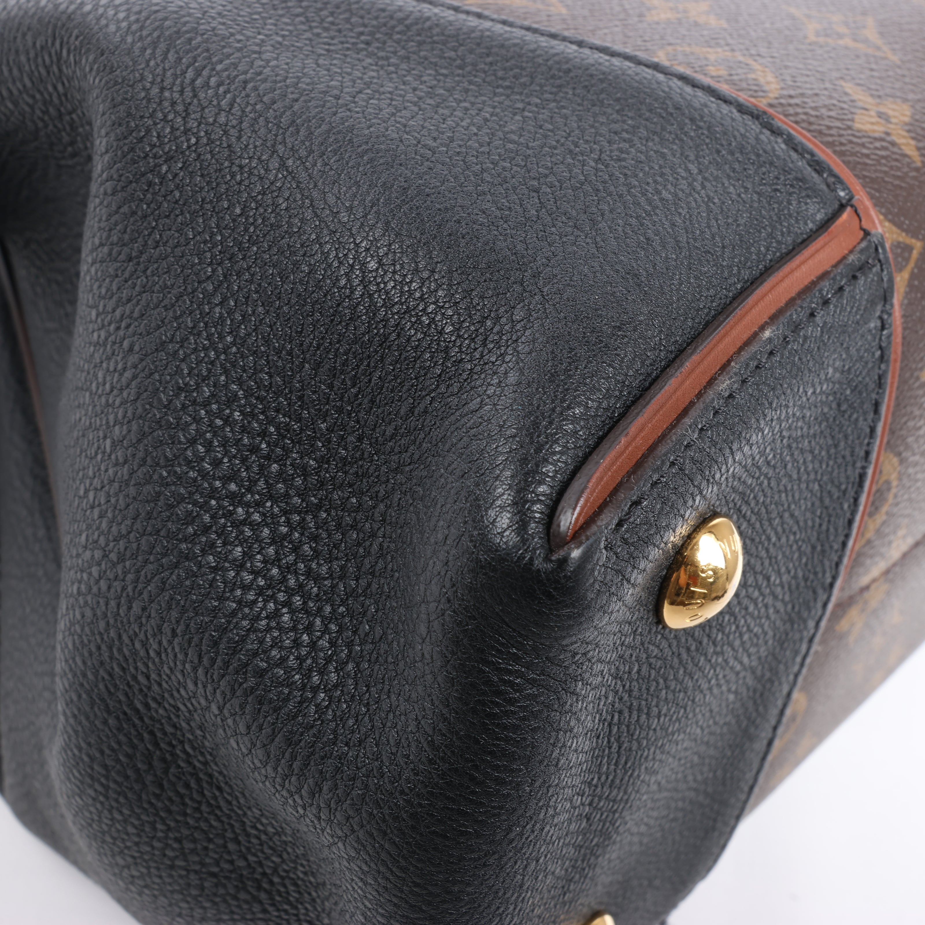 Louis Vuitton Monogram x Trion Handbag W PM in Brown x Black M40942