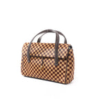 Louis Vuitton Lionne Damier Sauvage Pony-style Leather Handbag in Brown M92131