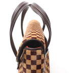 Louis Vuitton Lionne Damier Sauvage Pony-style Leather Handbag in Brown M92131