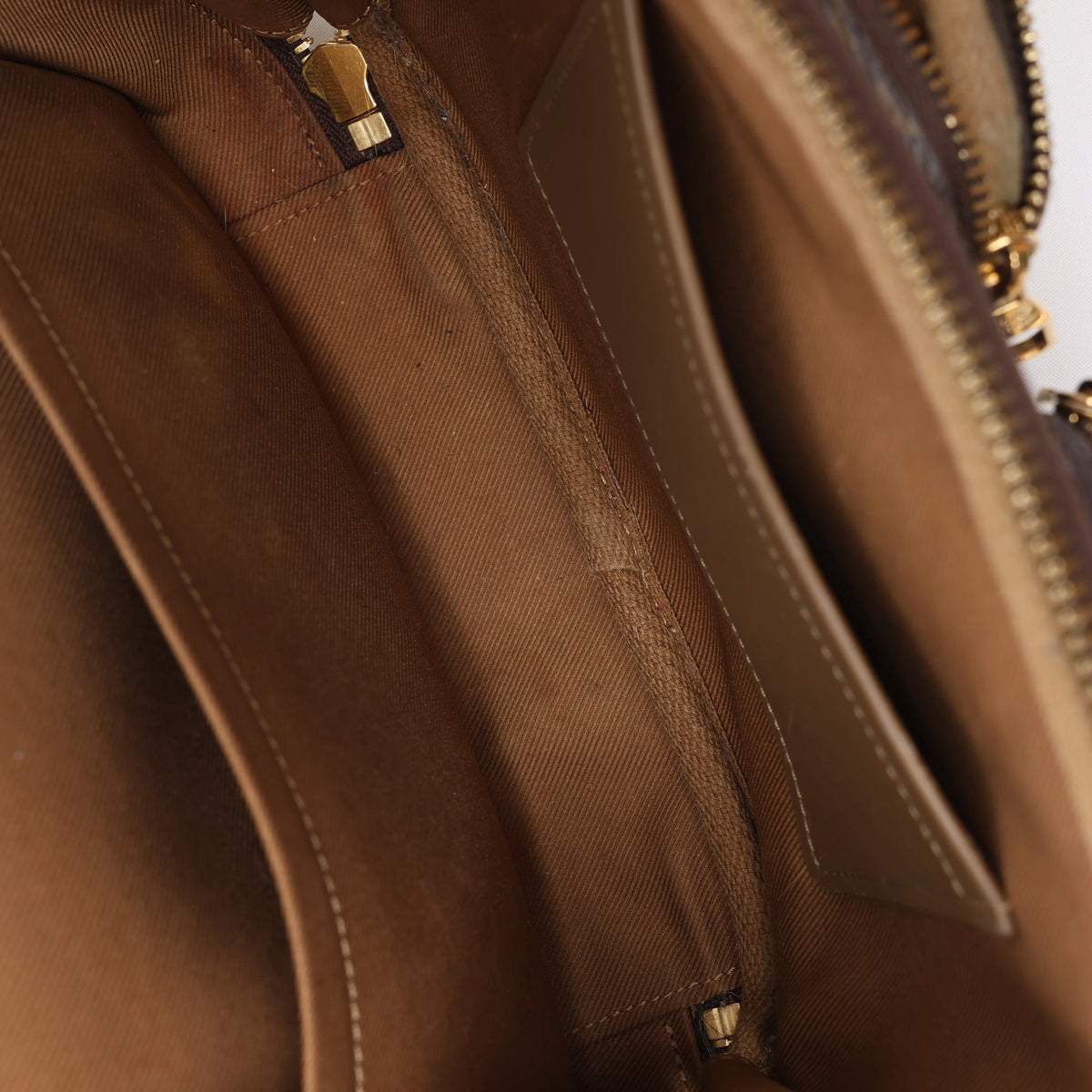 Louis Vuitton Utility Monogram Crossbody Bag in Brown M80446