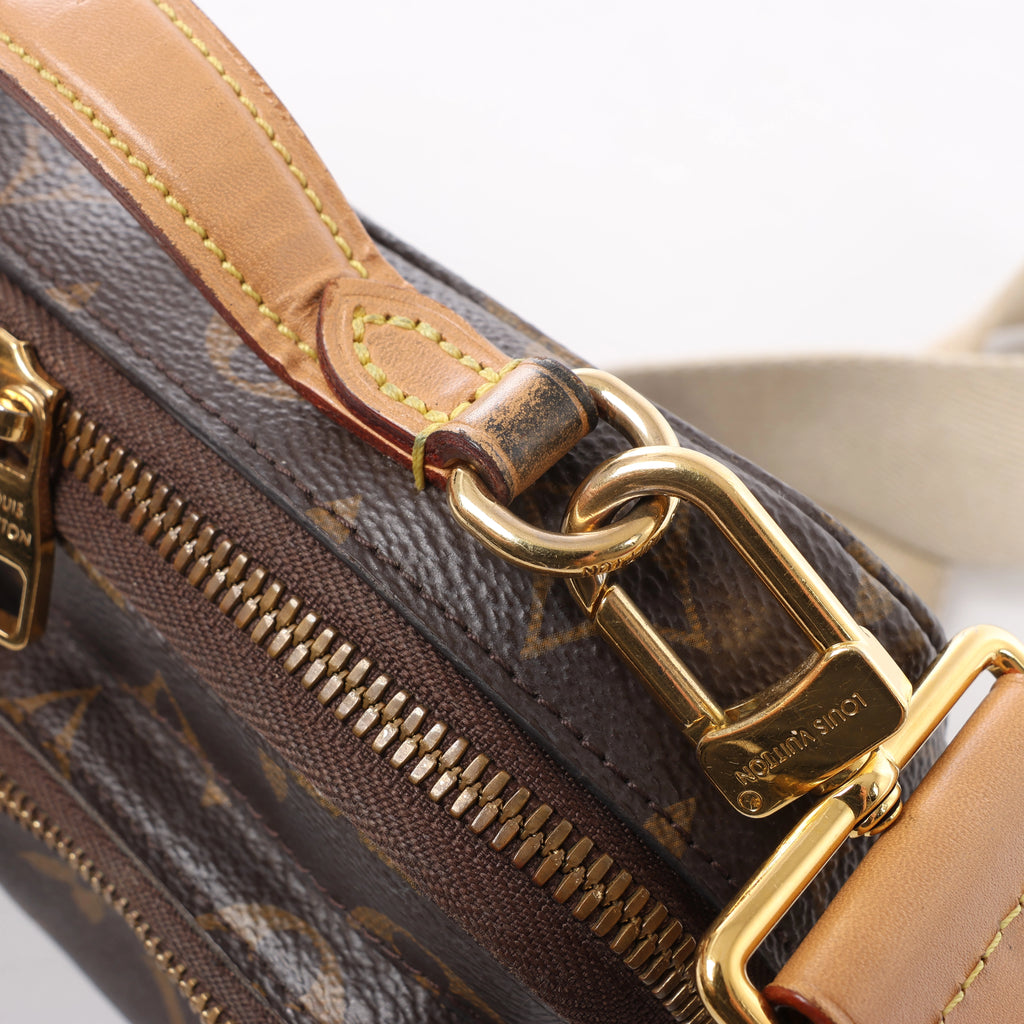 Louis Vuitton Utility Monogram Crossbody Bag in Brown M80446