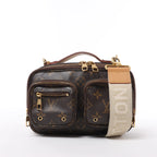 Louis Vuitton Utility Monogram Crossbody Bag in Brown M80446