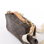 Louis Vuitton Utility Monogram Crossbody Bag in Brown M80446