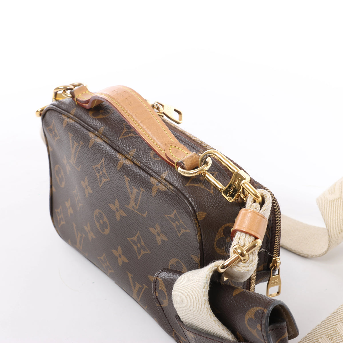 Louis Vuitton Utility Monogram Crossbody Bag in Brown M80446