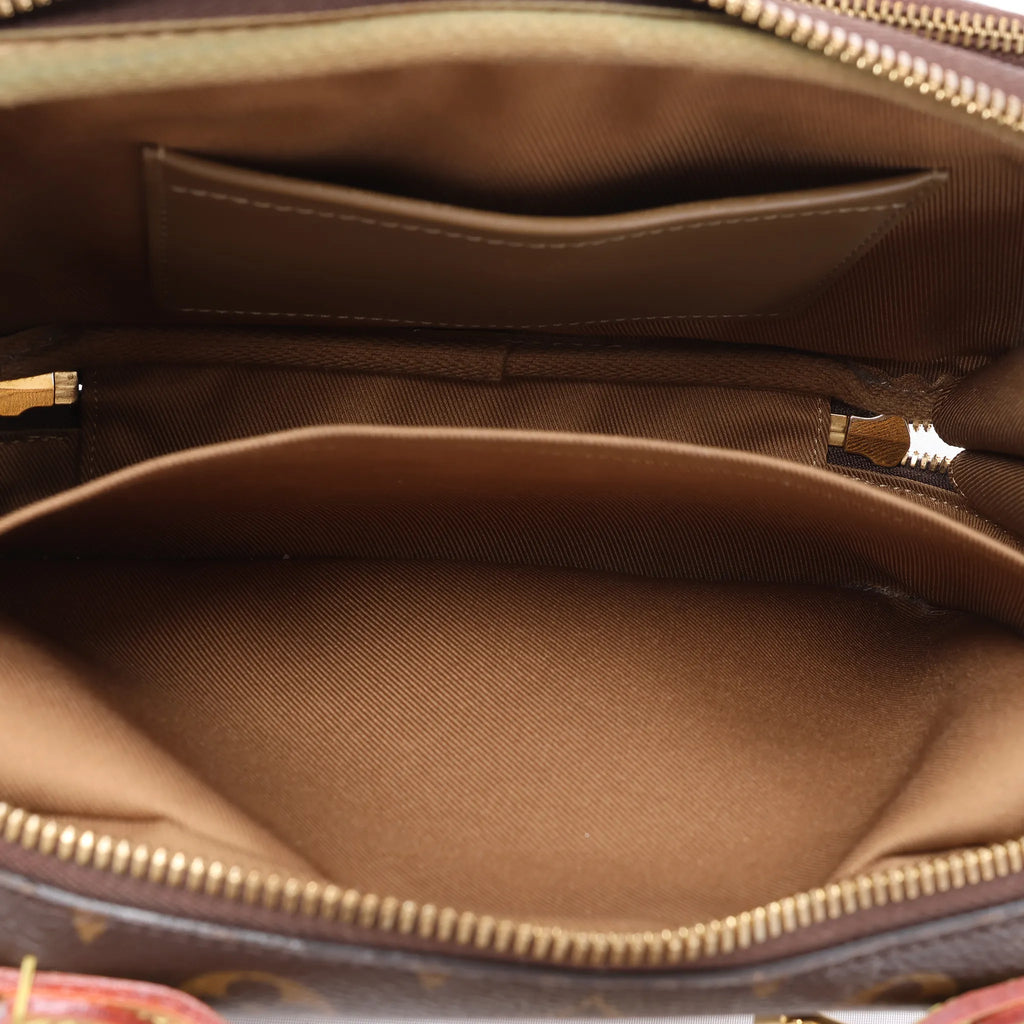Louis Vuitton Utility Monogram Crossbody Bag in Brown M80446