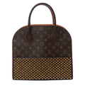 Louis Vuitton x Christian Louboutin Monogram Iconoclast Handbag in Brown x Red M41234