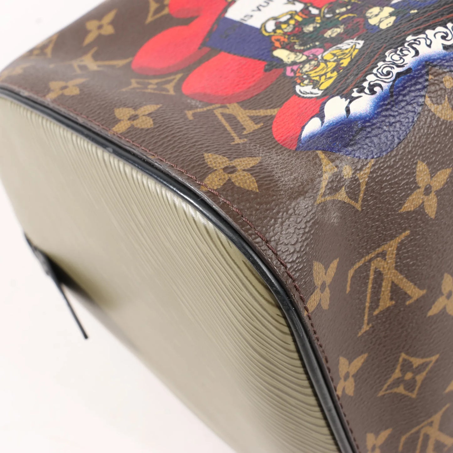 Louis Vuitton × Kansai Yamamoto Monogram Speedy 30 Handtasche in Braun M43505