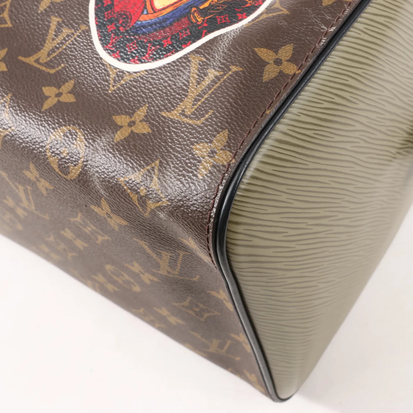 Louis Vuitton × Kansai Yamamoto Monogram Speedy 30 Handtasche in Braun M43505