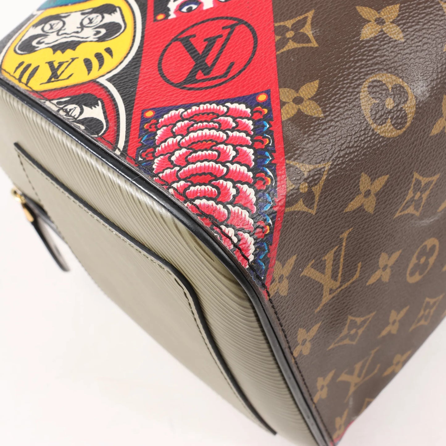 Louis Vuitton × Kansai Yamamoto Monogram Speedy 30 Handtasche in Braun M43505