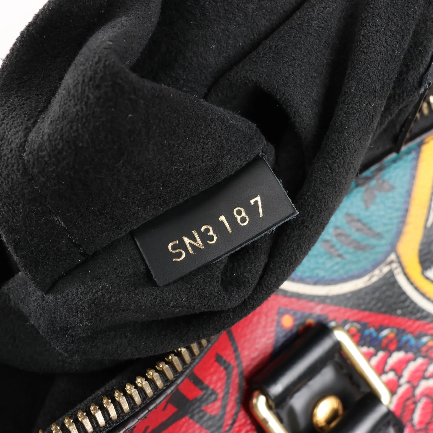 Louis Vuitton × Kansai Yamamoto Monogram Speedy 30 Handtasche in Braun M43505