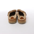 Louis Vuitton x NIGO LV Cozy Line Suede x Boa Mouton Mules in Brown BM0270, Size EU 43