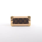 Louis Vuitton x Takashi Murakami Mini Square Trunk Handbag in Brown M13127