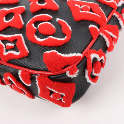 Louis Vuitton x URS FISCHER Pochette Accessoire 2Way Handbag Red x Black M45548