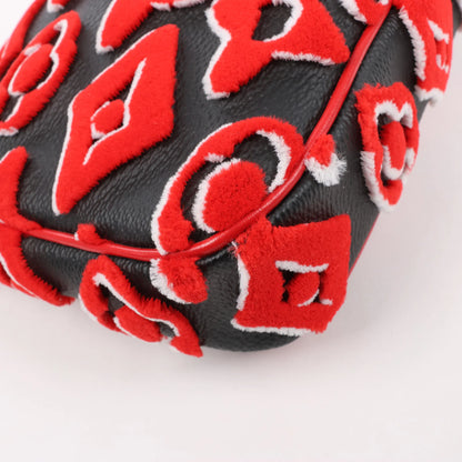 Louis Vuitton x URS FISCHER Pochette Accessoire 2Way Handbag Red x Black M45548