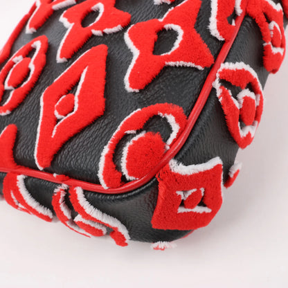 Louis Vuitton x URS FISCHER Pochette Accessoire 2Way Handbag Red x Black M45548