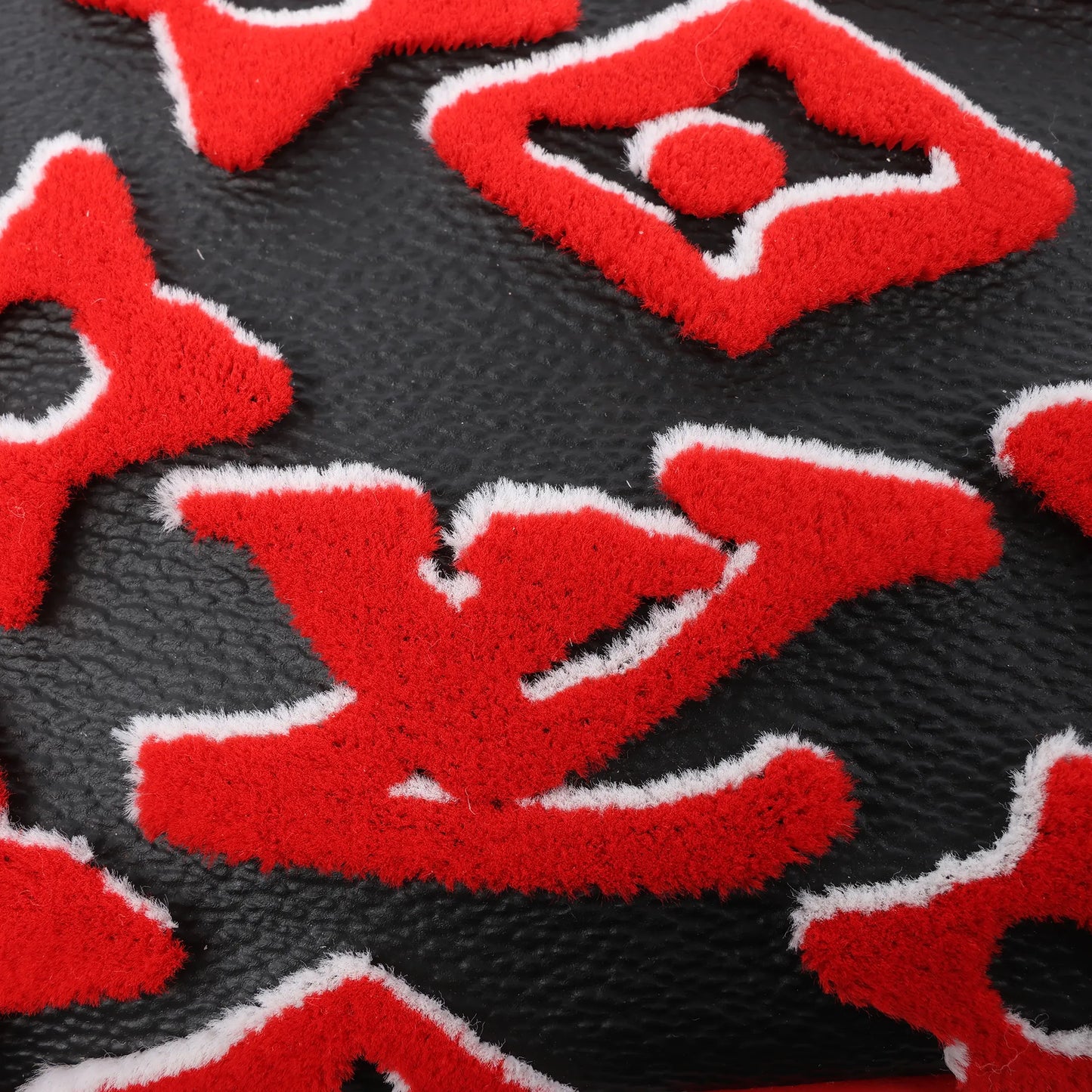 Louis Vuitton x URS FISCHER Pochette Accessoire 2Way Handbag Red x Black M45548