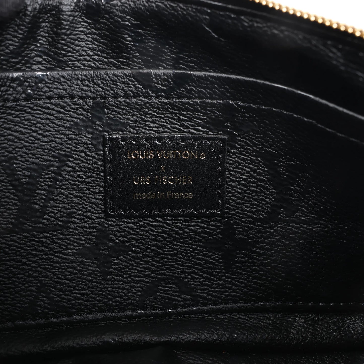 Louis Vuitton x URS FISCHER Pochette Accessoire 2Way Handbag Red x Black M45548