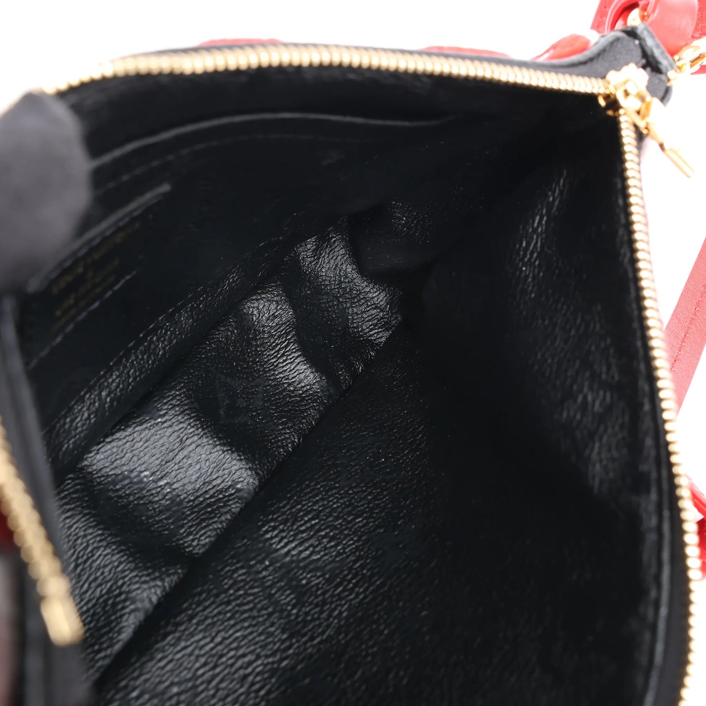 Louis Vuitton x URS FISCHER Pochette Accessoire 2Way Handbag Red x Black M45548