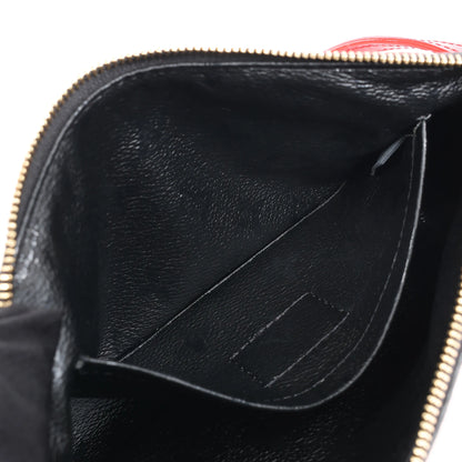 Louis Vuitton x URS FISCHER Pochette Accessoire 2Way Handbag Red x Black M45548