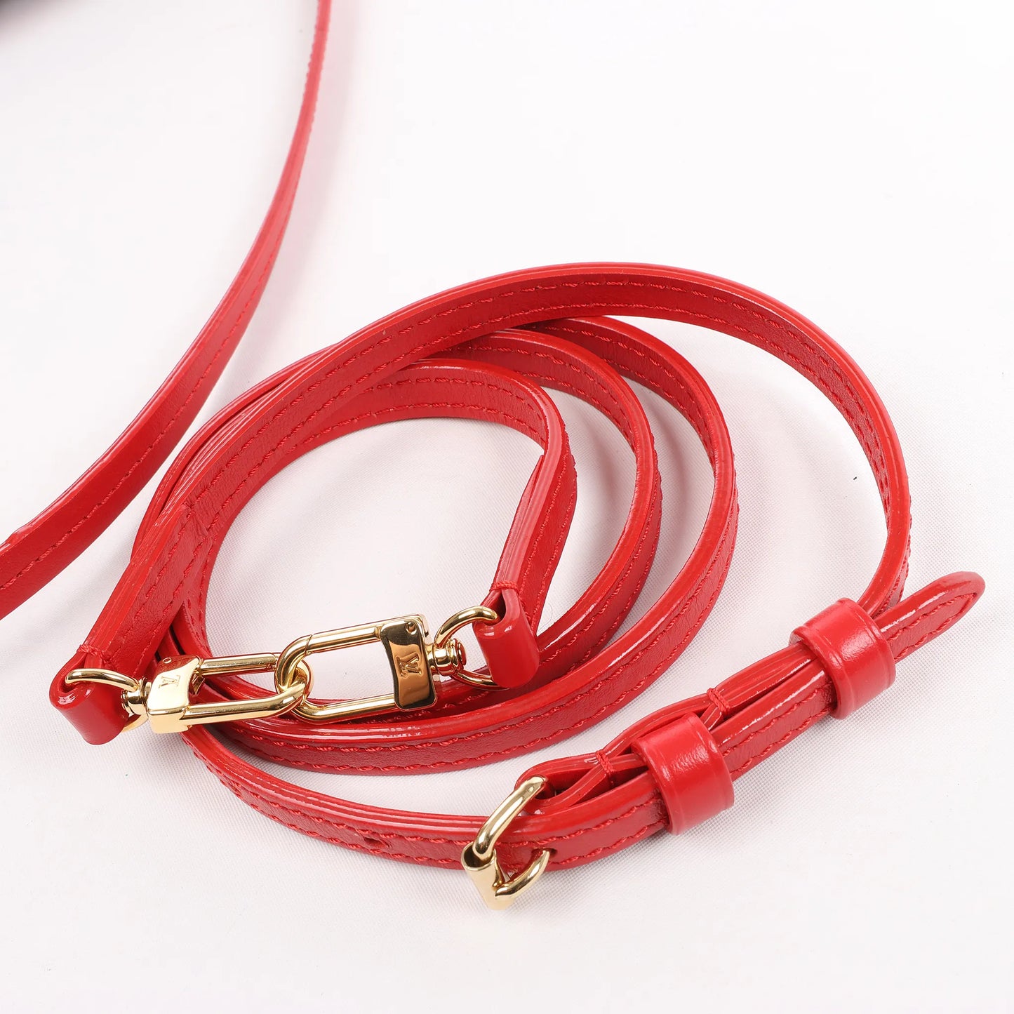 Louis Vuitton x URS FISCHER Pochette Accessoire 2Way Handbag Red x Black M45548