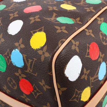Louis Vuitton x Yayoi Kusama Monogram Keepall Bandouliere 45 Travel Bag M46377