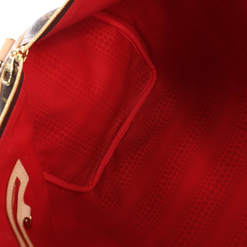 Louis Vuitton x Yayoi Kusama Monogram Keepall Bandouliere 45 Travel Bag M46377