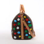 Louis Vuitton x Yayoi Kusama Monogram Keepall Bandouliere 45 Travel Bag M46377