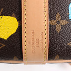 Louis Vuitton x Yayoi Kusama Monogram Keepall Bandouliere 45 Travel Bag M46377