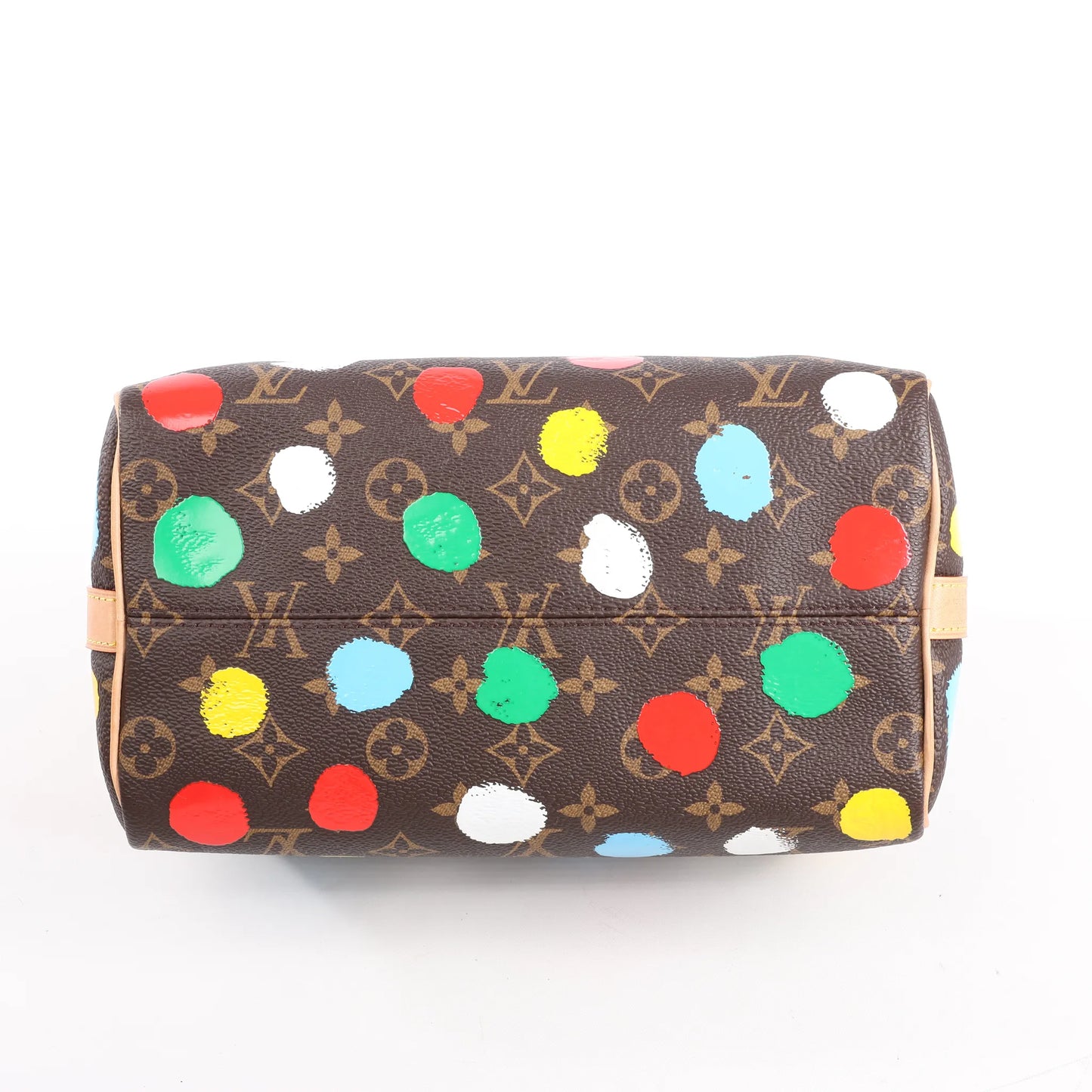 Louis Vuitton x Yayoi Kusama Monogram Speedy Bandoulière 25 en marron M46433