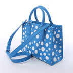 Louis Vuitton x Yayoi Kusama On the Go PM Empreinte Leather in Blue M46424