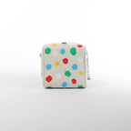 Louis Vuitton x Yayoi Kusama Square Bag Leather Handbag in White