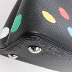 Louis Vuitton x  Taurillon Capucines MM 2Way Handbag in Black M21663