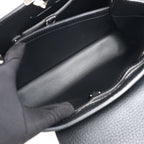 Louis Vuitton x  Taurillon Capucines MM 2Way Handbag in Black M21663