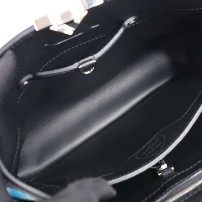 Louis Vuitton x  Taurillon Capucines MM 2Way Handbag in Black M21663
