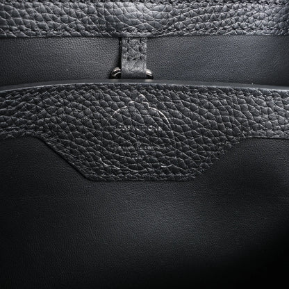 Louis Vuitton x  Taurillon Capucines MM 2Way Handbag in Black M21663