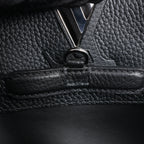 Louis Vuitton x  Taurillon Capucines MM 2Way Handbag in Black M21663