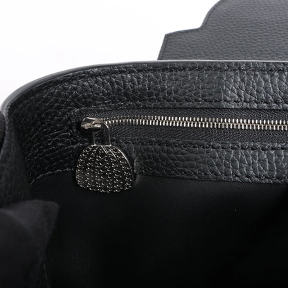 Louis Vuitton x  Taurillon Capucines MM 2Way Handbag in Black M21663