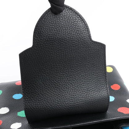 Louis Vuitton x  Taurillon Capucines MM 2Way Handbag in Black M21663