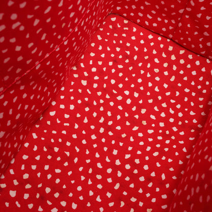 Louis Vuitton x Yayoi Kusama Lockit MM Vernis Dots Infinity in ROUGE X YELLOW M91423