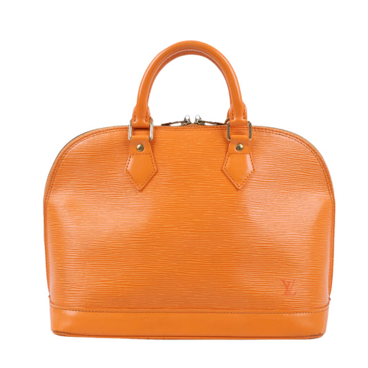 Louis Vuitton Epi Leather Alma PM Handbag in Orange M40623