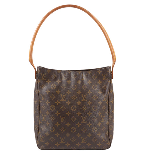 Sac bandoulière Louis Vuitton en toile Monogram Looping GM M51145