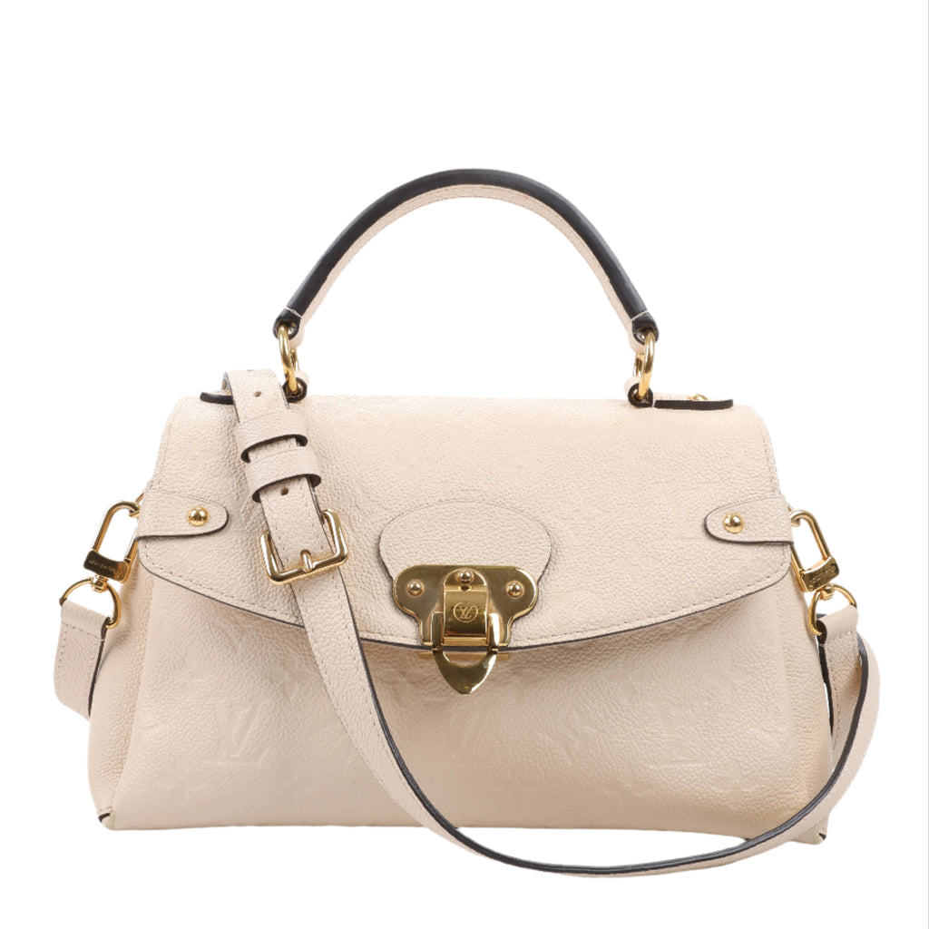 Louis Vuitton Monogram Empreinte Georges BB 2Way Handbag in Beige M53943