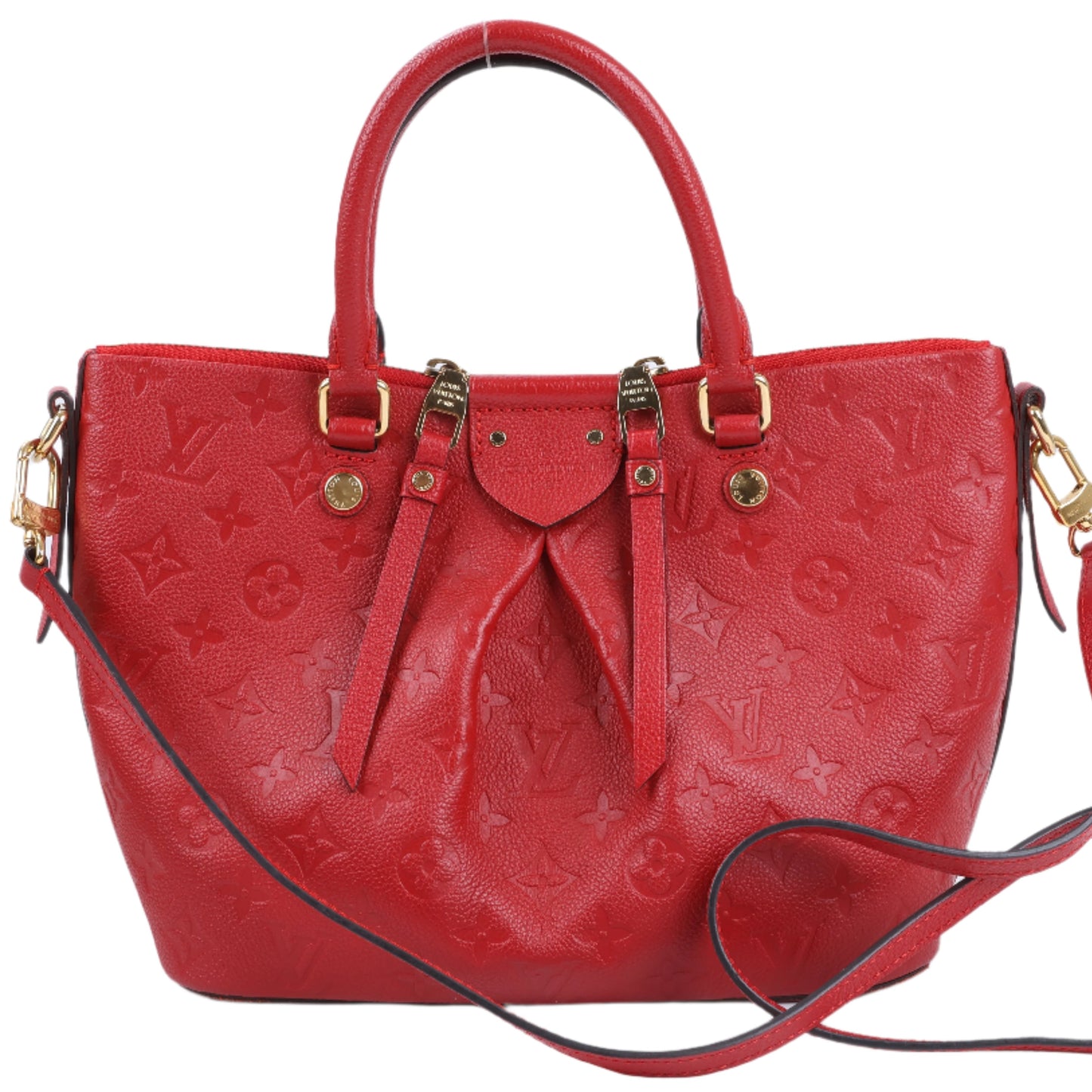 Louis Vuitton Monogram Empreinte Mazarine PM Sac à main en cerise M50638
