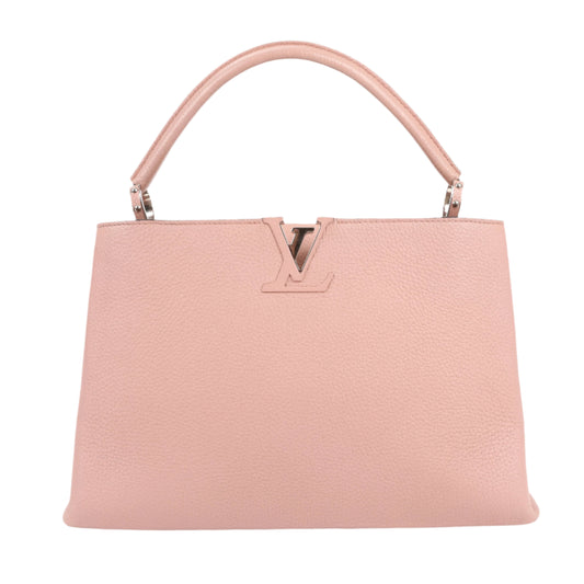 Louis Vuitton Parnassea Capucines MM Handbag in Pink M94471